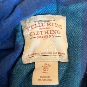 Men’s casual flannel striped shirt